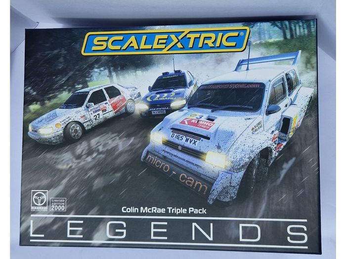 Scalextric C4612A Legends: Colin McRAE Triple Pack ( rally WRC slot car )