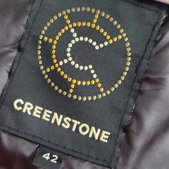 CREENSTONE black padded coat Sz 42 (Fit 12-14UK) - Rrp 329 (New)