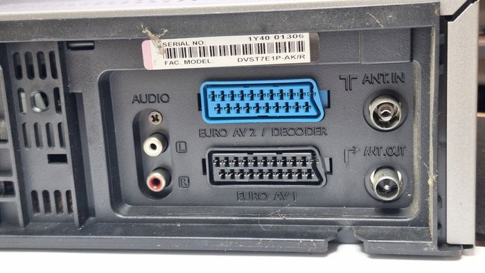 Black Diamont 6 Head Hi-Fi Stereo System VHS Tape Player