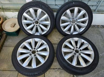 Volkswagen Alloys 235 45 R17 and tyres
