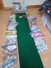 100s of golf balls for sale - Prov1s, Z star, Chromesoft, TP5 and lots of other cheaper balls