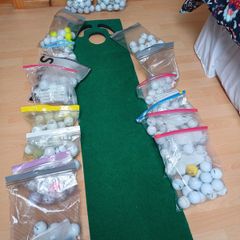 100s of golf balls for sale - Prov1s, Z star, Chromesoft, TP5 and lots of other cheaper balls