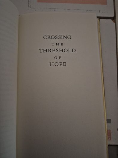 John Paul II Crossing The Threshold of Hope