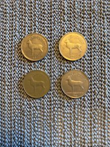 Irish One Punt Coins. 1990 x 3. 1995 x 1.