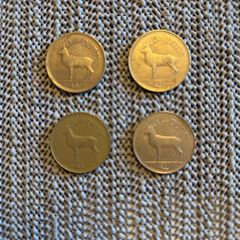 Irish One Punt Coins. 1990 x 3. 1995 x 1.
