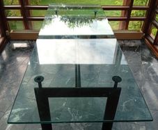 Glass Kitchen table