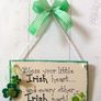 Handmade Irish Wall/Door Plaque Image 2