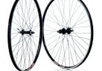700 26Mm Rear Black Double Wall Nutted Wheel