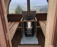Barrel sauna