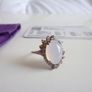 New silver RRP e137 Gemporia multistone ring size N-O Image 6