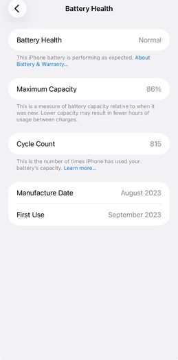 iPhone 15 Pro Max 256GB - Blue Titanium - Pristine Condition