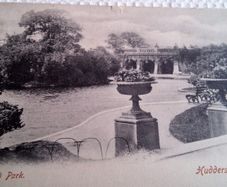 Greenhead Park, Huddersfield -  Postcard