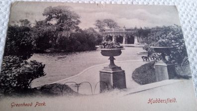 Greenhead Park, Huddersfield -  Postcard