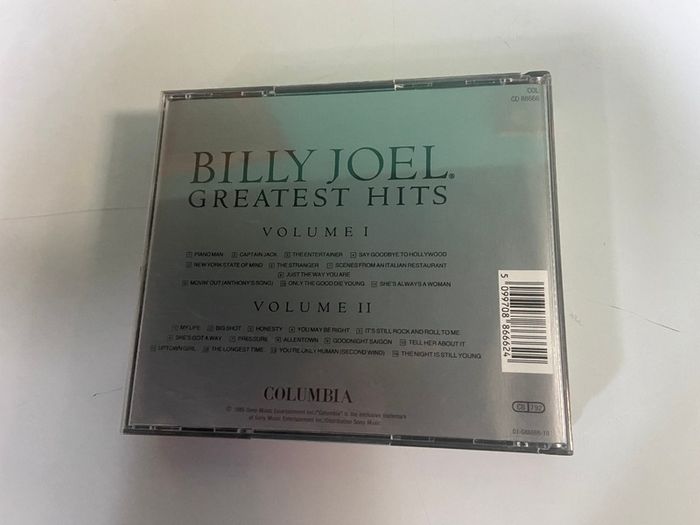 Billy Joel Greatest Hits Volumes 1 & 2 Double CD