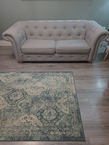 Sofa 3 seater sofa bed 2 seater & footstool