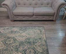 Sofa 3 seater sofa bed 2 seater & footstool