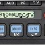 4in1 Universal Smart TV UK Layout Keyboard/Remote Control for Panasonic TVs, Set Top Boxes, Audio, PC Image 4