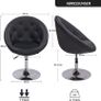 Armchair Variety of Colours Height-Adjustable Synthetic Leather Club Armchair Cocktails Image 6