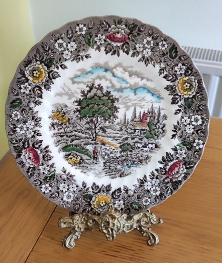 Homeland Alfred Meakin plate
