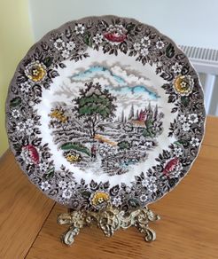 Homeland Alfred Meakin plate