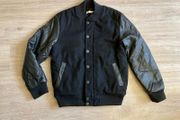 H&amp;M wool blend jacket 12/13y