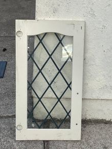 Glass cabinet doors