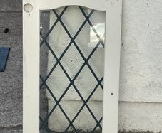 Glass cabinet doors