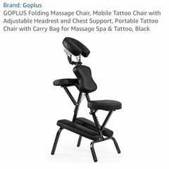 Folding massage chair