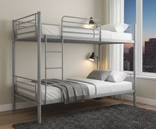 Metal Single Bunk Bed Frame - Free Delivery!