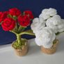 Handmade Crocheted Rose Image 5