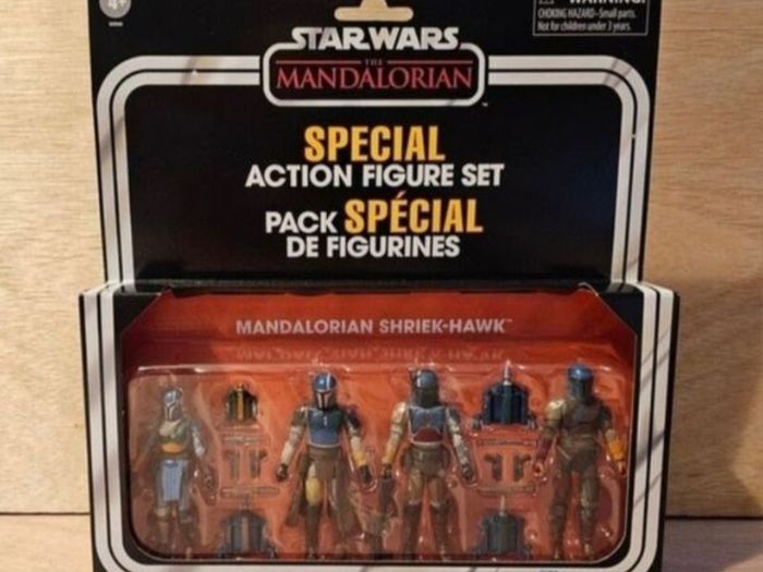 Star Wars The Mandalorian Special Action Figure Set 3.75" Scale  New & Unopened
