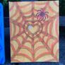 Mini Art - Original Spider Web Art Canvas Image 6