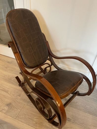 1970s Rocking chair by Luigi Crassevig from Italy
