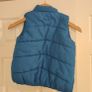 Mothercare Boys Blue Puffer Gilet / Bodywarmer (5-6 Years) Image 2