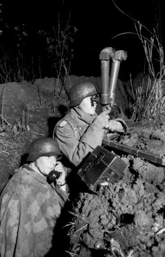 German Scherenfernrohr Periscope Single Tube Scope