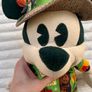 Disney Mickey Mouse Main Attraction Enchanted Tiki Room Plush 50th Anniversary approx. 42 cm. Used Please see photos Image 7