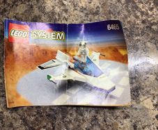 Lego system space port jet set no 6465 - full and complete
