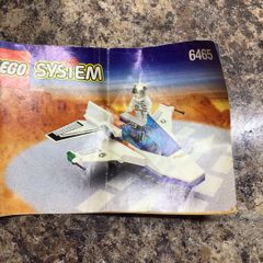 Lego system space port jet set no 6465 - full and complete