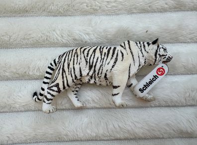 Schleich Wildlife White Tiger Figure 14731 Dirty Please look at the pictures