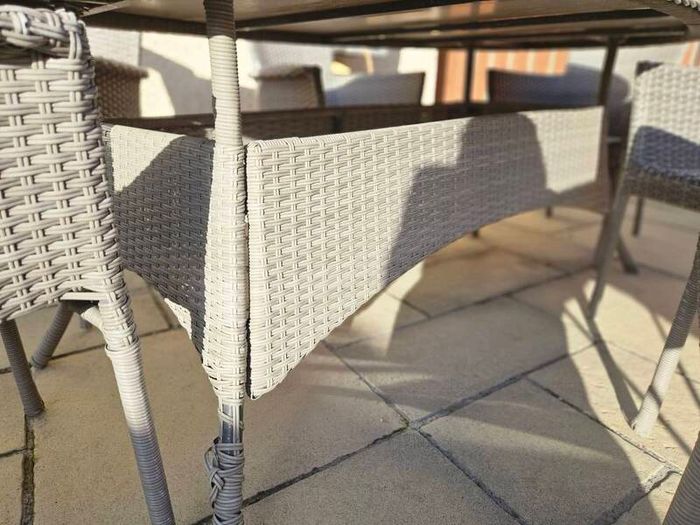 Garden table and chairs