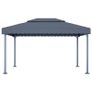 Gazebo 400x300 cm Anthracite Aluminium Image 2