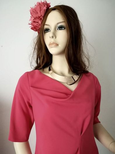 Salmon Fee G occasion dress, size 12