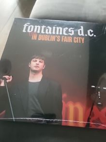 Fontaines dc in dublins fair city grey marble vinyl