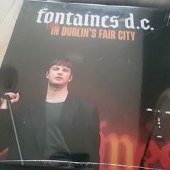 Fontaines dc in dublins fair city grey marble vinyl