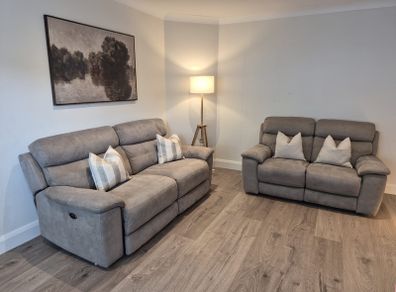 3 Seater Electric Recliner & 2 Seater Recliner Sofa Set