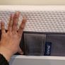 Emma sleep double mattress and protector with IKEA bed frame Image 2