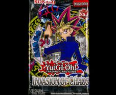 Yu-Gi-Oh! 25th Anniversary: Invasion of Chaos English Booster Pack 9 Cards IOC Unweighted 2023