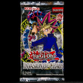Yu-Gi-Oh! 25th Anniversary: Invasion of Chaos English Booster Pack 9 Cards IOC Unweighted 2023