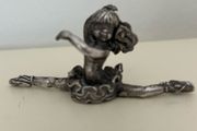Vintage Art Deco Lead Free Pewter Ballerina