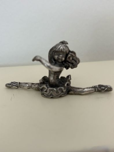 Vintage Art Deco Lead Free Pewter Ballerina
